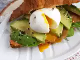 Sendvič s croissantem na brunch, foto 2