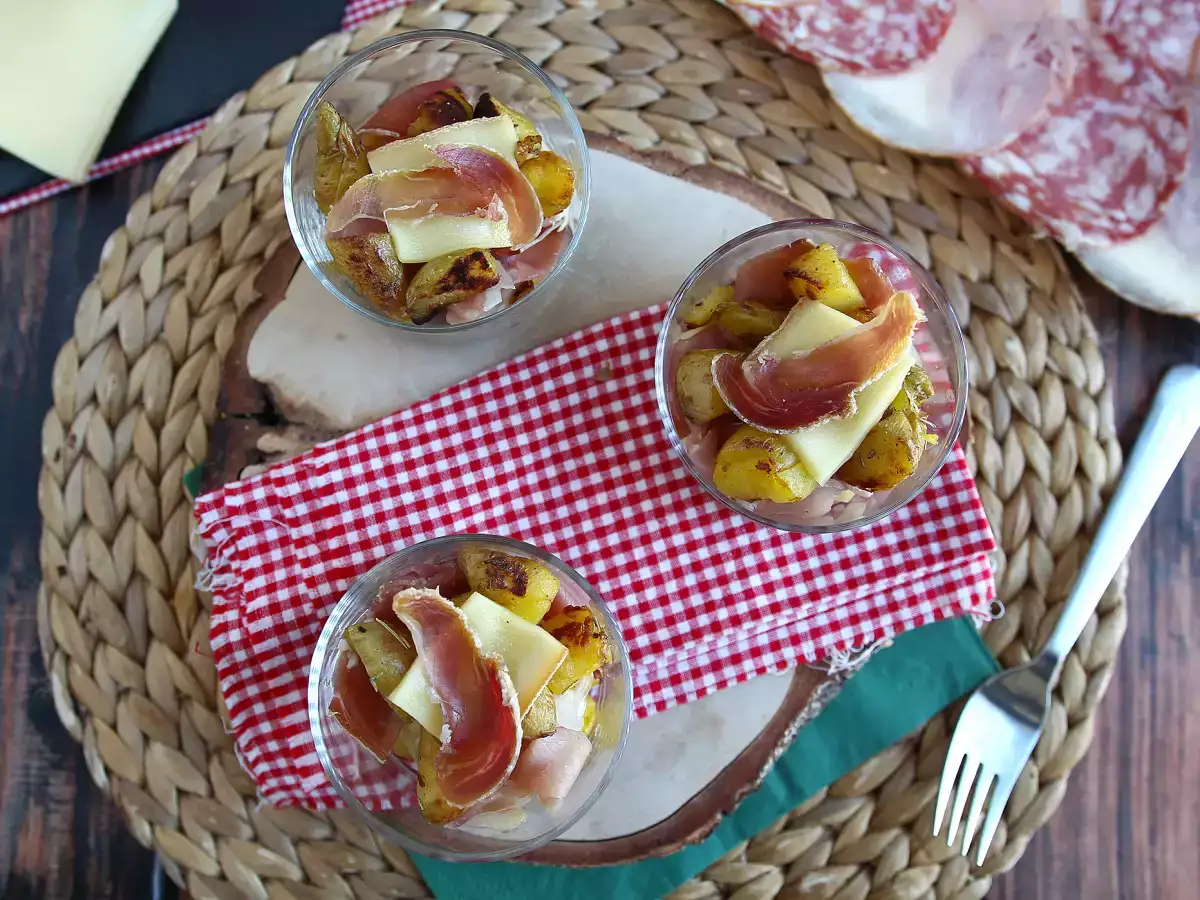 Skleničky s raclette (bez grilu): vychutnejte si ji i jako aperitiv - foto 2