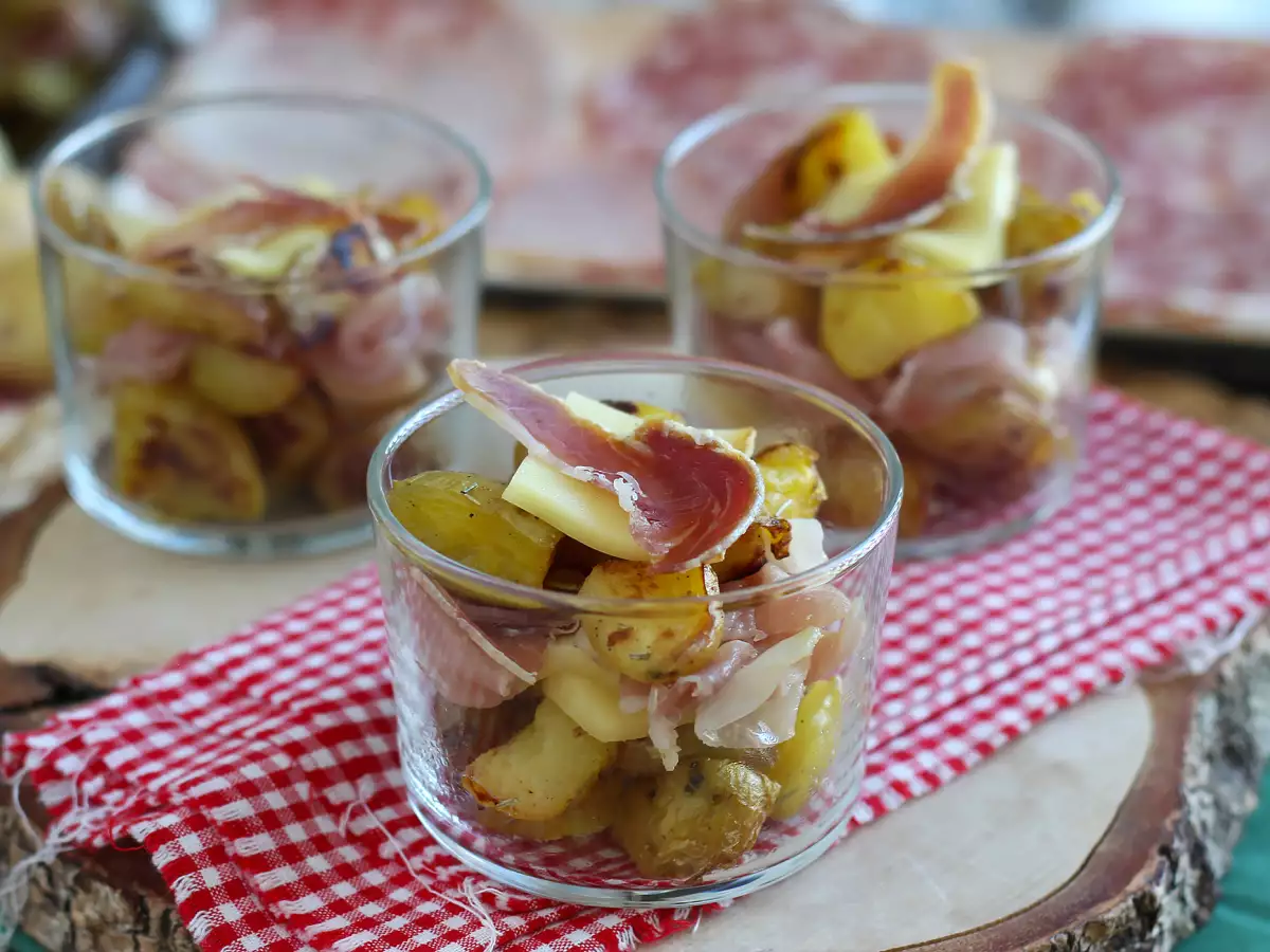 Skleničky s raclette (bez grilu): vychutnejte si ji i jako aperitiv - foto 3