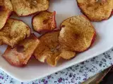 Skořicové jablečné lupínky v Air Fryer, foto 2