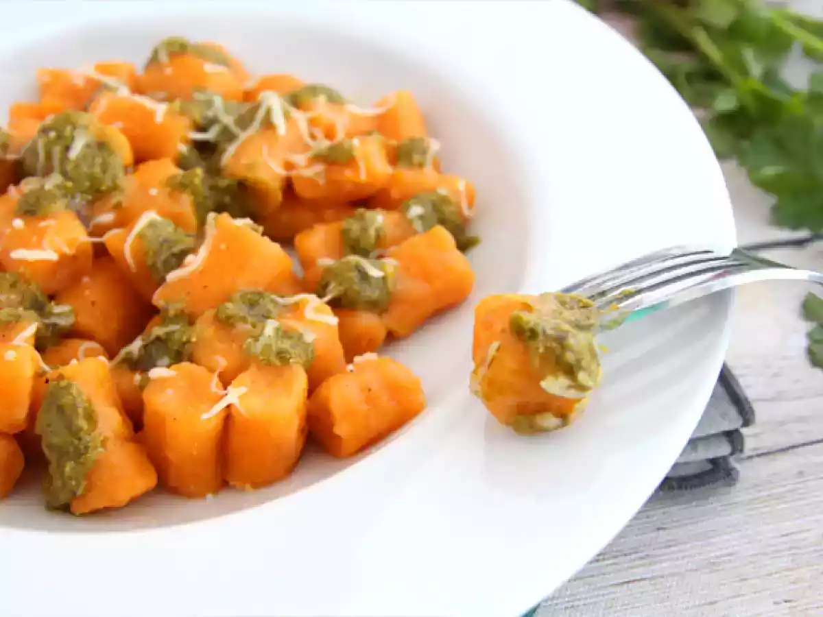 Sladké bramborové noky (snadné gnocchi)