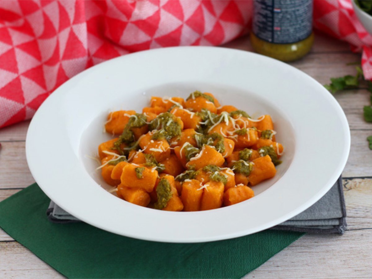 Sladké bramborové noky (snadné gnocchi) - foto 2
