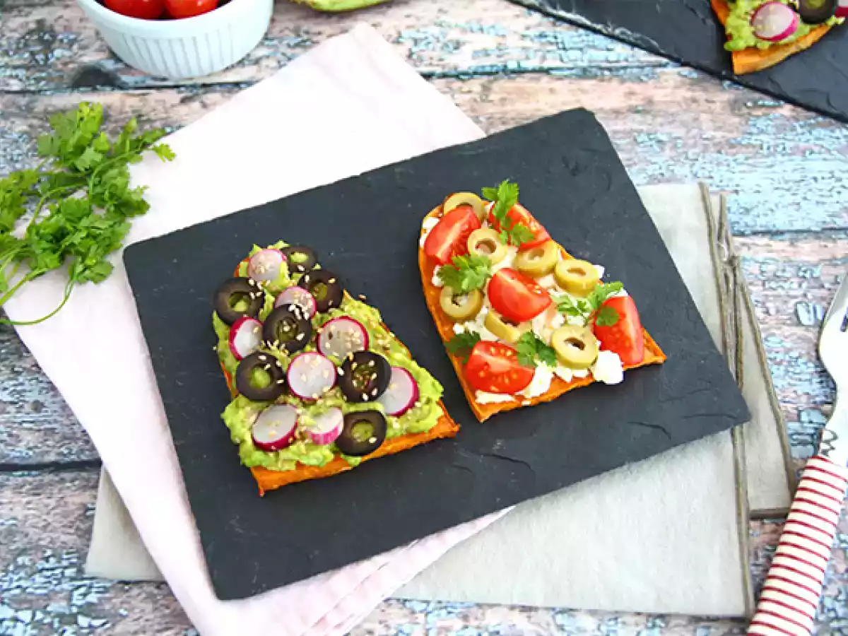 Sladké bramborové toasty - foto 4