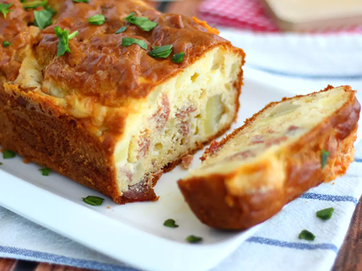 Slaný chlebíček ze zbytků po raclette - foto 3