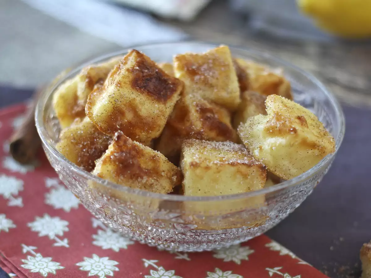Smažené mléko v horkovzdušné fritéze: tradiční dezert s menším množstvím oleje a známou chutí