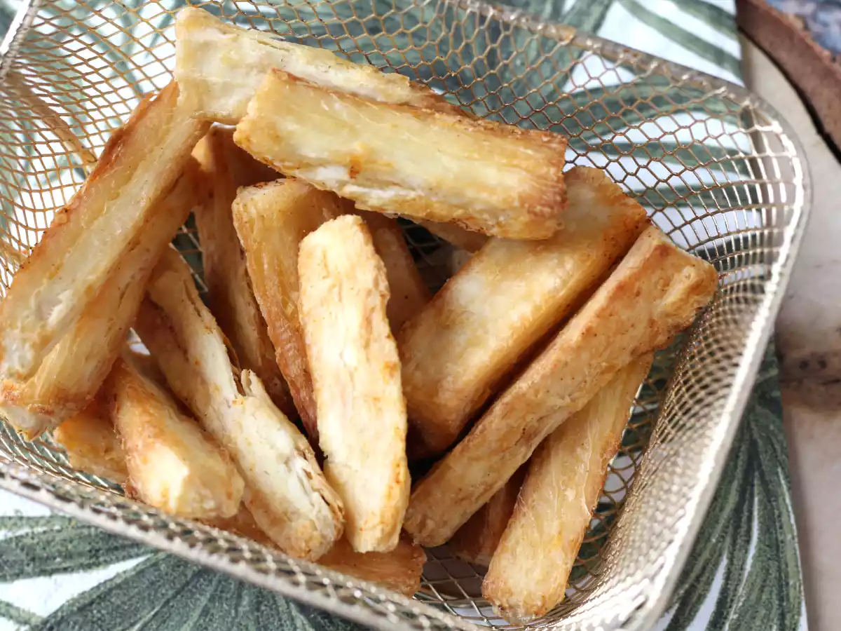 Smažený maniok v horkovzdušné fritéze: křupavá a zdravá svačinka - foto 2