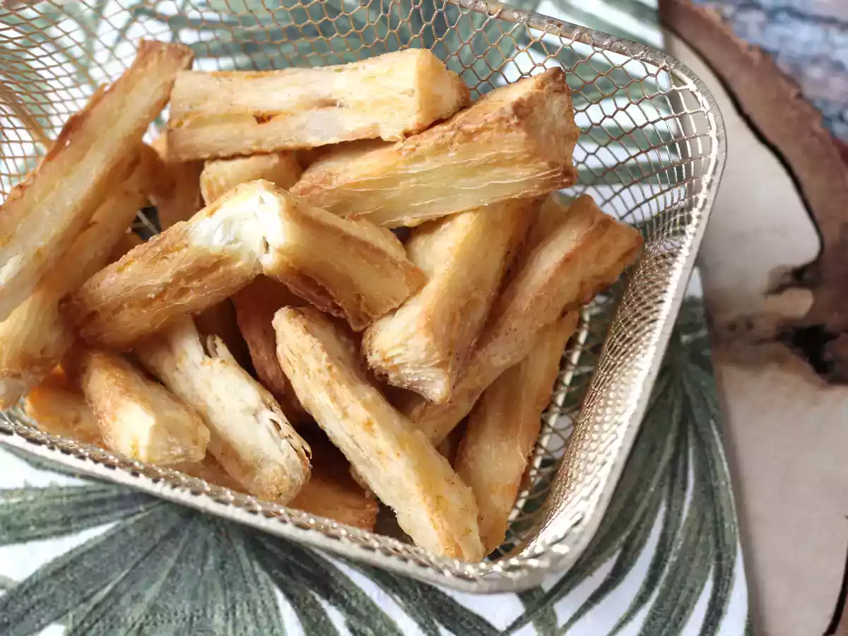 Smažený maniok v horkovzdušné fritéze: křupavá a zdravá svačinka - foto 4