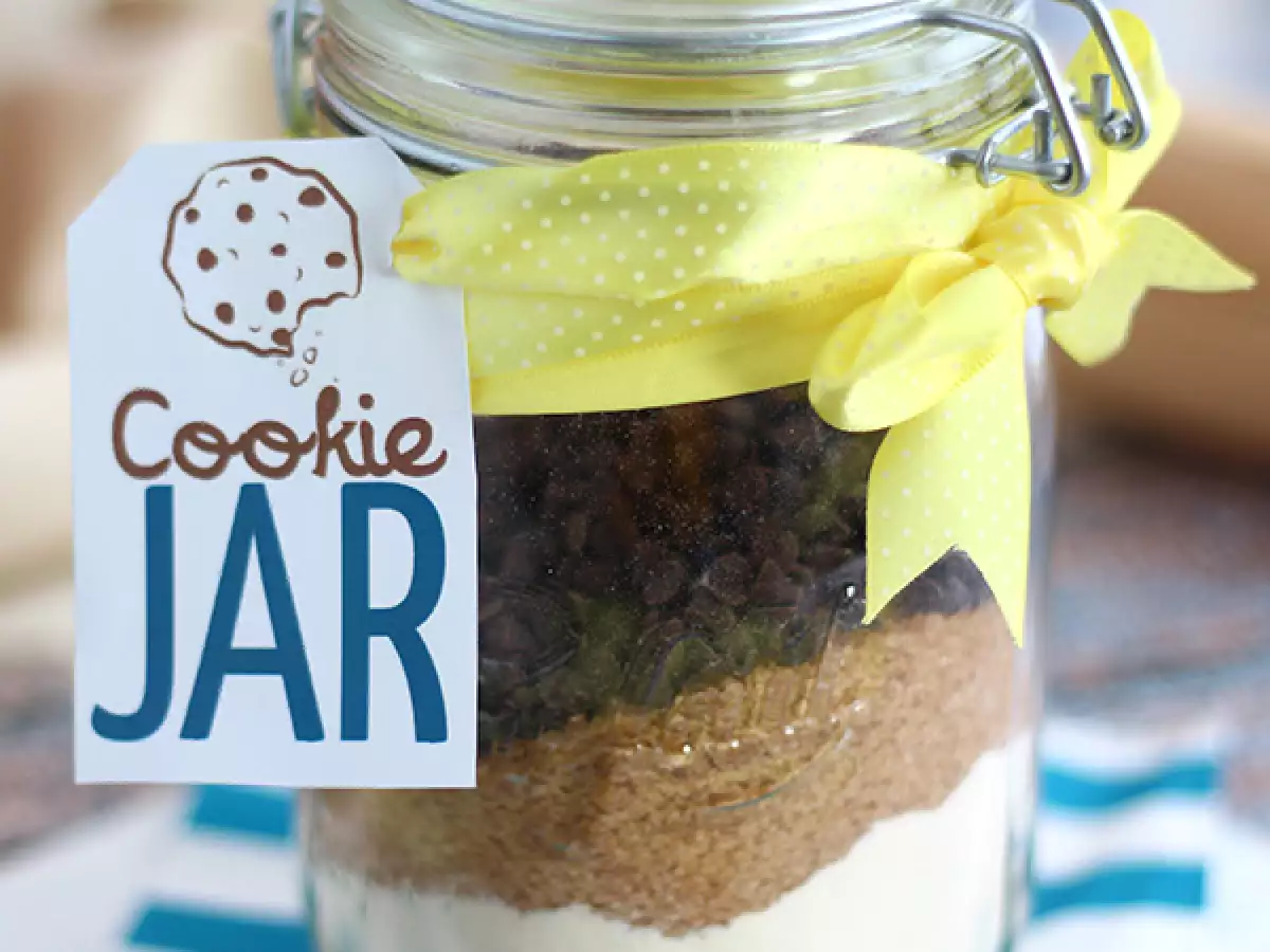 Směs na cookies ve sklenici: originální jedlý dárek - foto 2