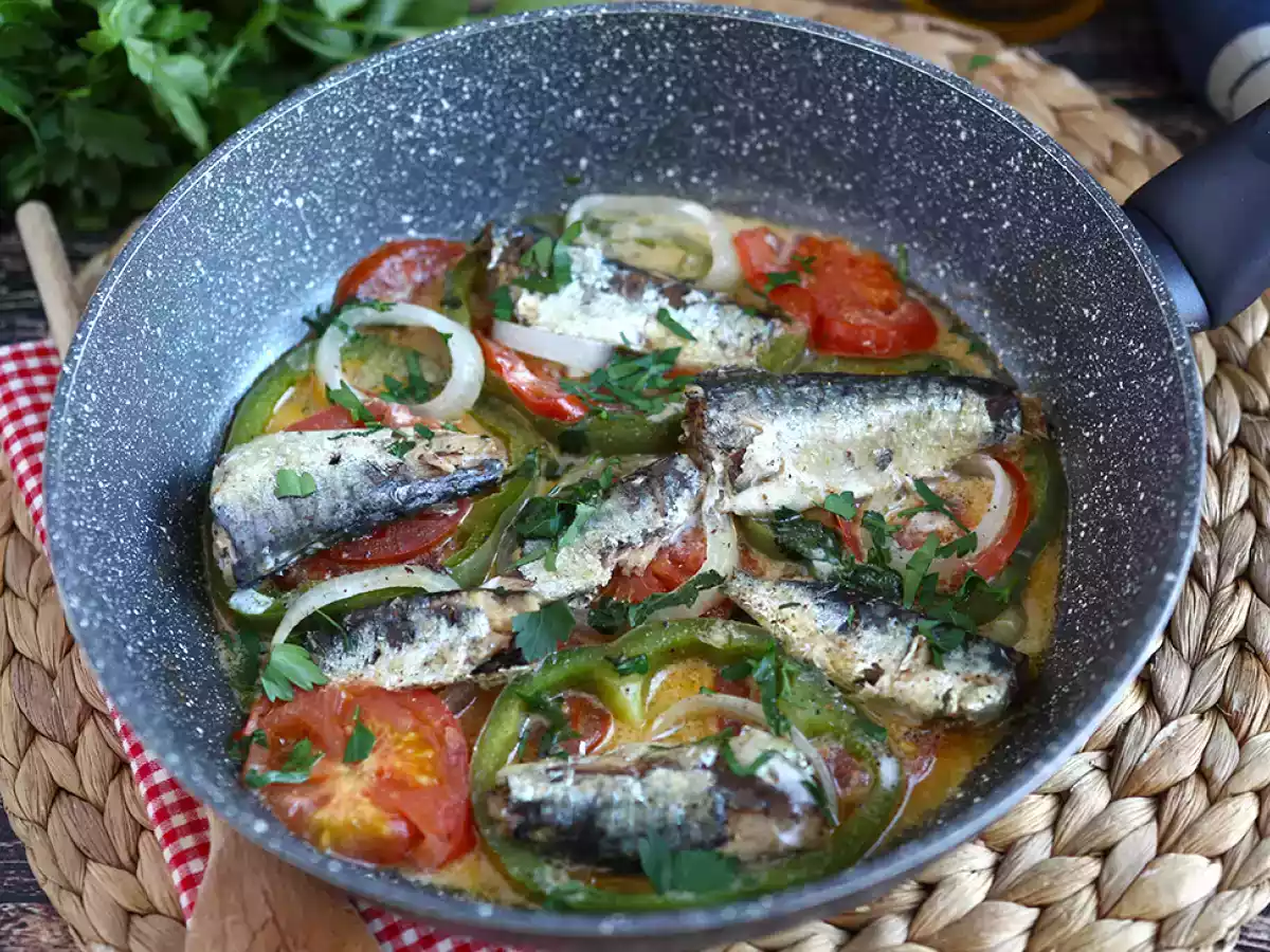 Snadná a levná moqueca se sardinkami
