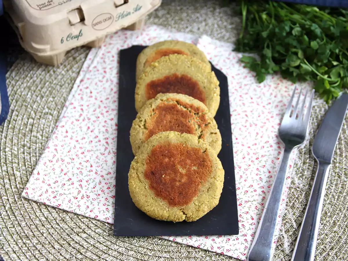 Snadné tofu placičky pro vegetariánské jídlo