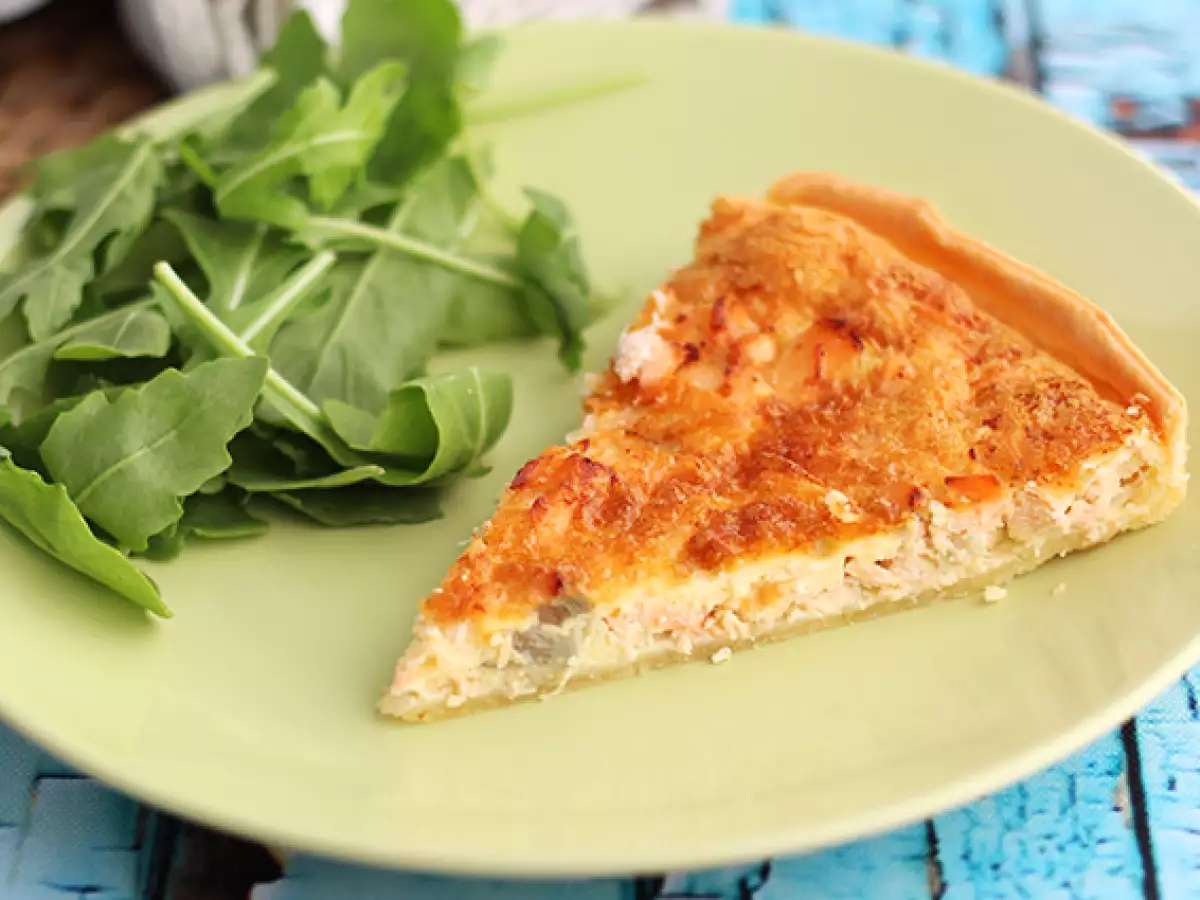 Snadný a rychlý lososový quiche - foto 2