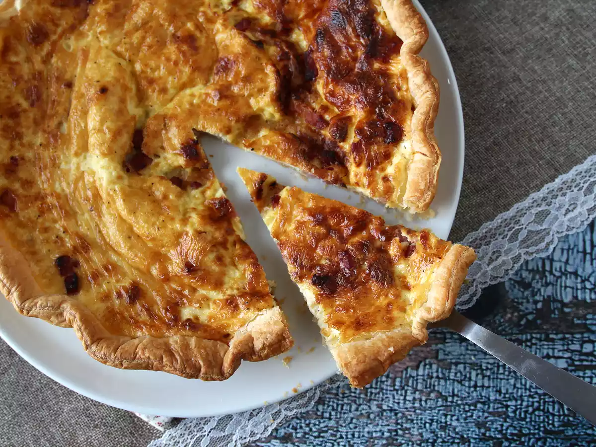 Snadný domácí recept na quiche lorraine - foto 2