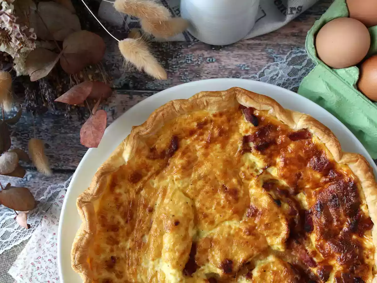 Snadný domácí recept na quiche lorraine - foto 5