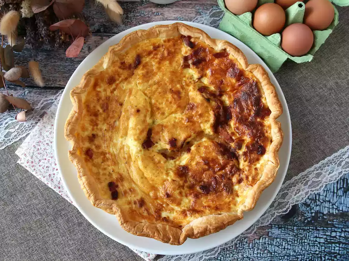 Snadný domácí recept na quiche lorraine - foto 7
