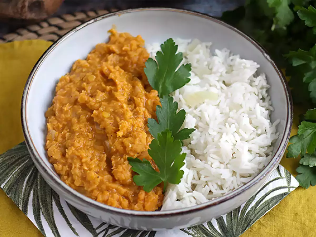 Snadný korálový čočkový dahl - foto 3