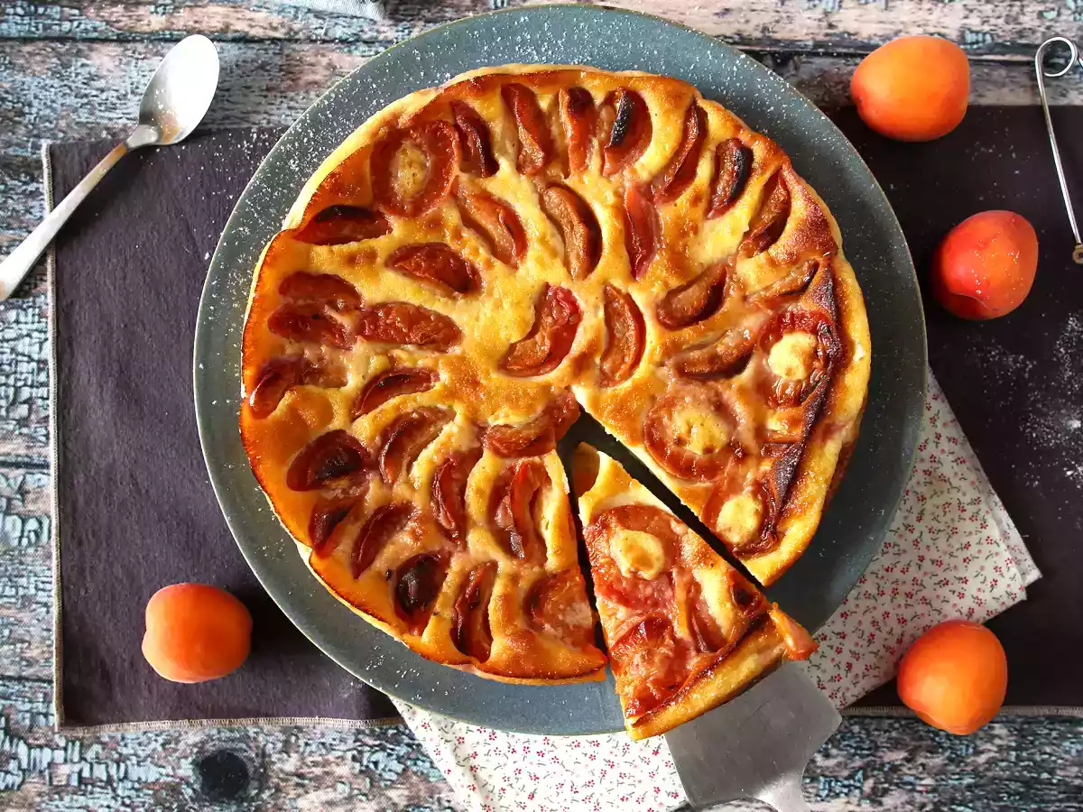 Snadný meruňkový clafoutis - foto 2