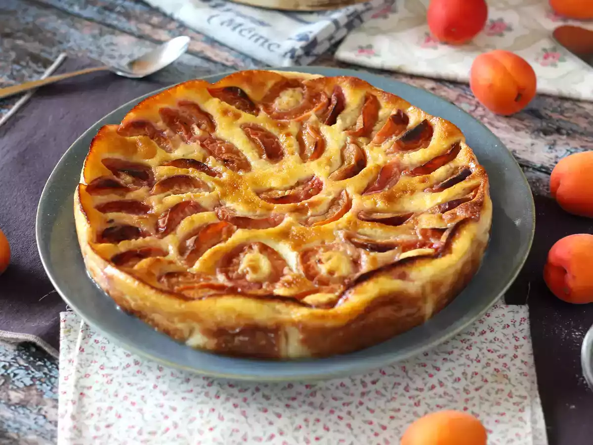 Snadný meruňkový clafoutis - foto 3