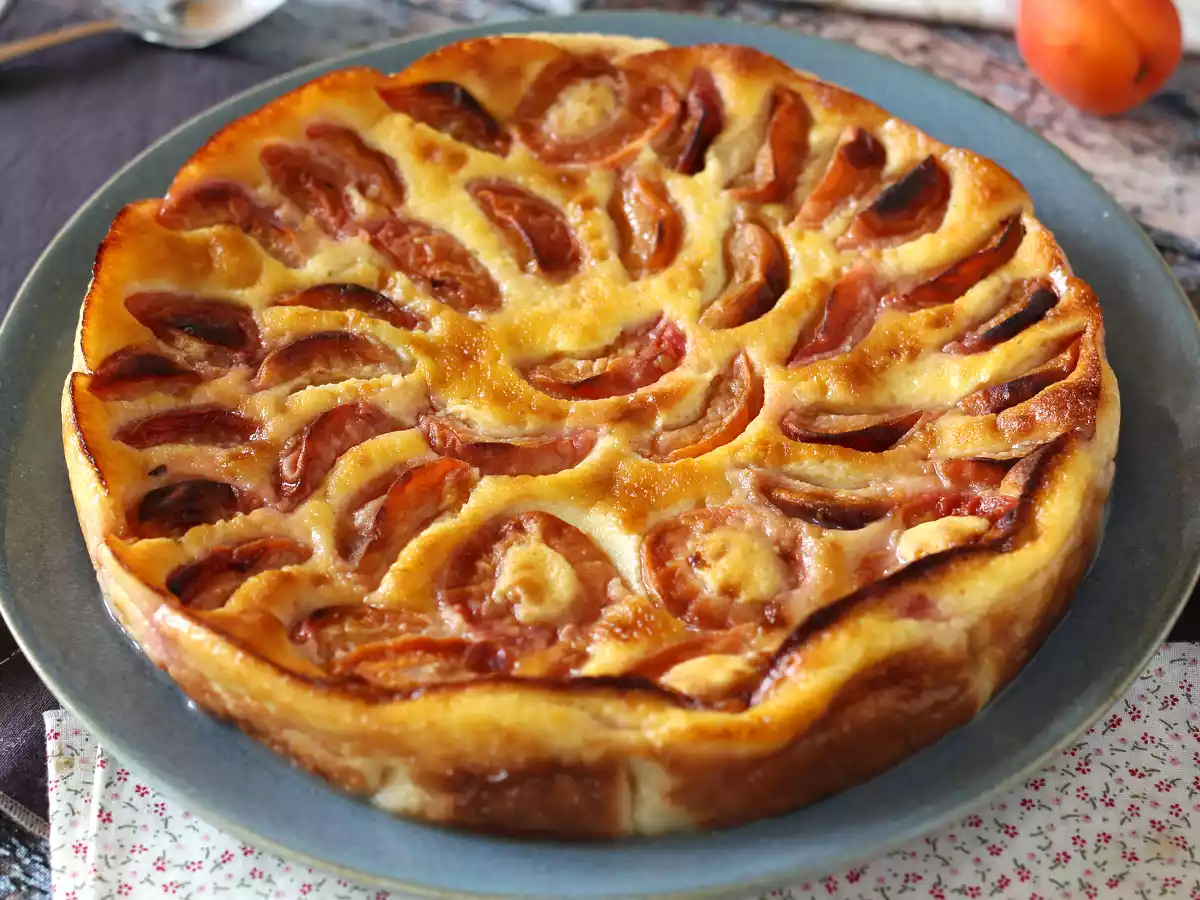 Snadný meruňkový clafoutis - foto 5