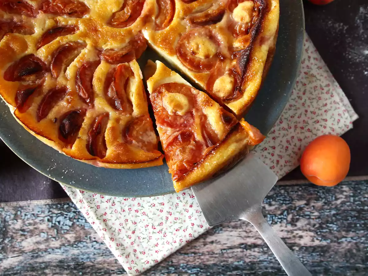 Snadný meruňkový clafoutis - foto 6