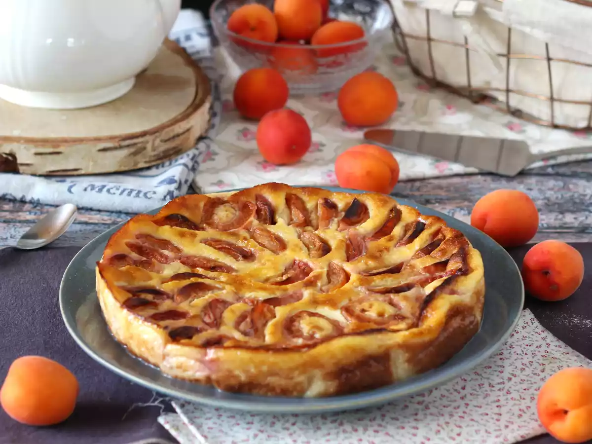 Snadný meruňkový clafoutis - foto 7