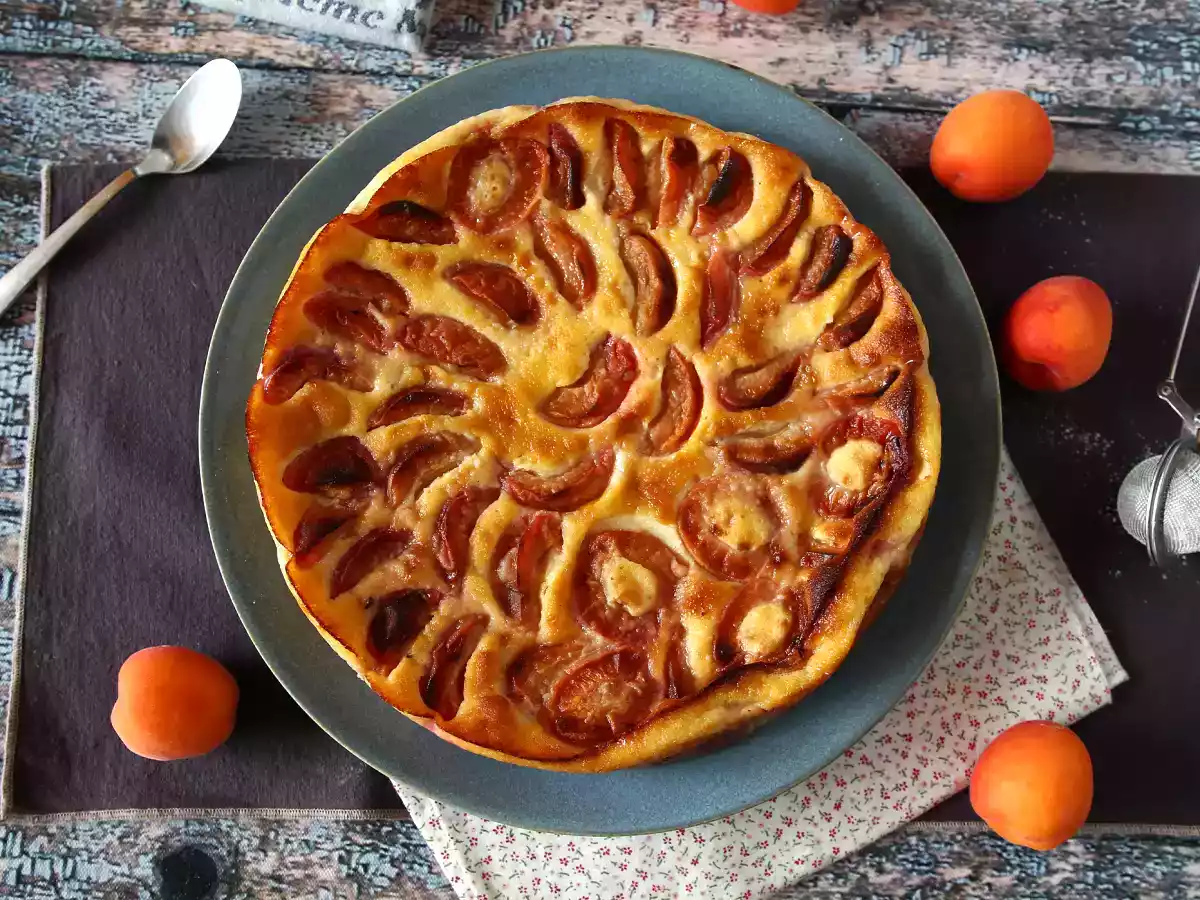 Snadný meruňkový clafoutis - foto 8