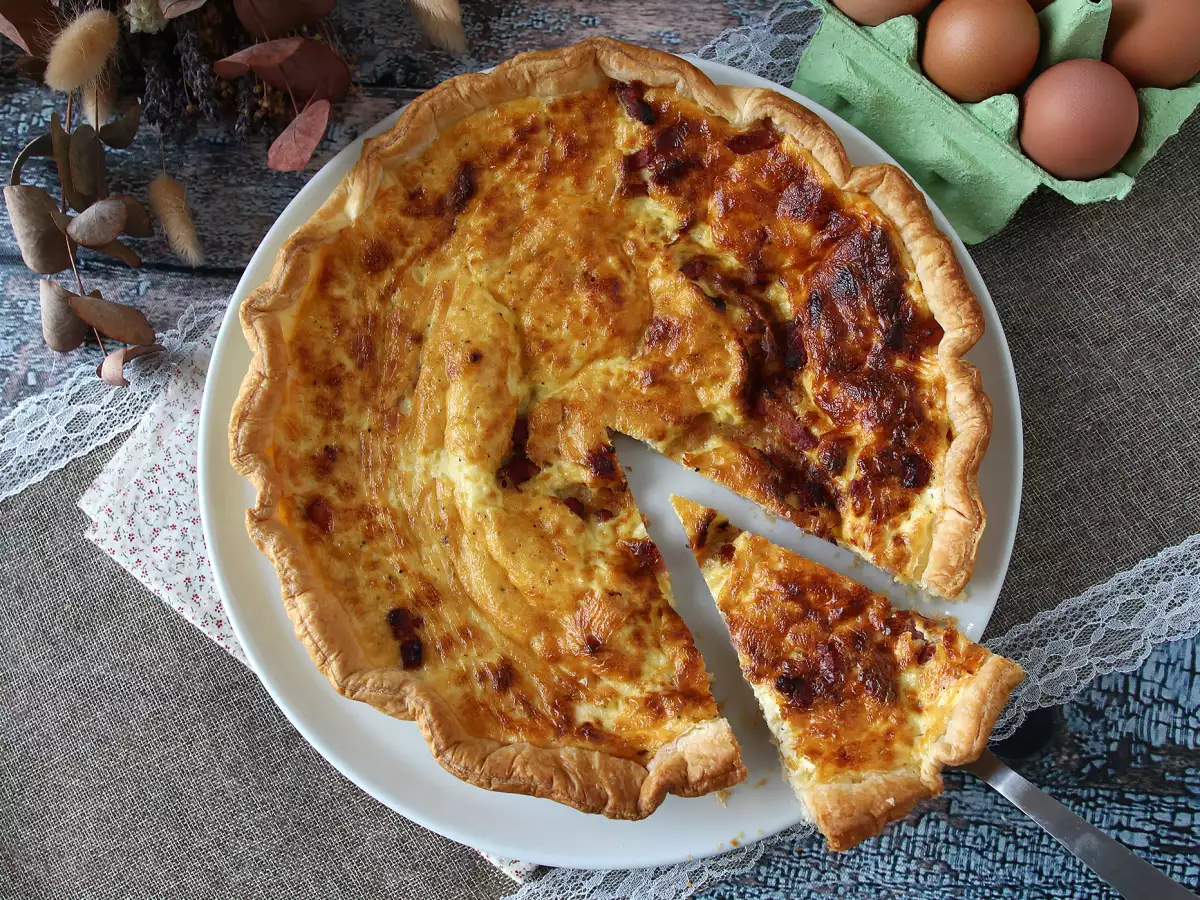 Snadný recept na domácí quiche Lorraine - foto 4