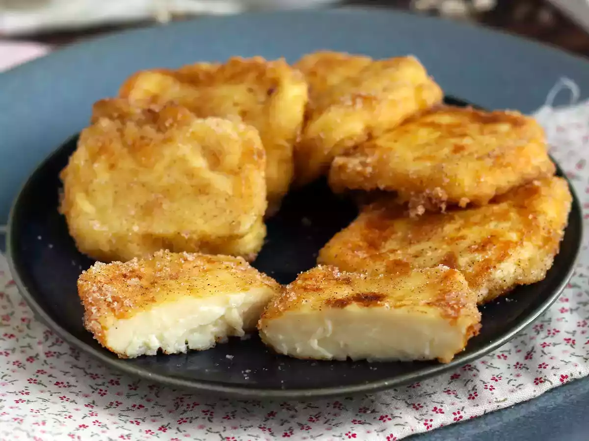 Španělský dezert Leche frita - foto 3