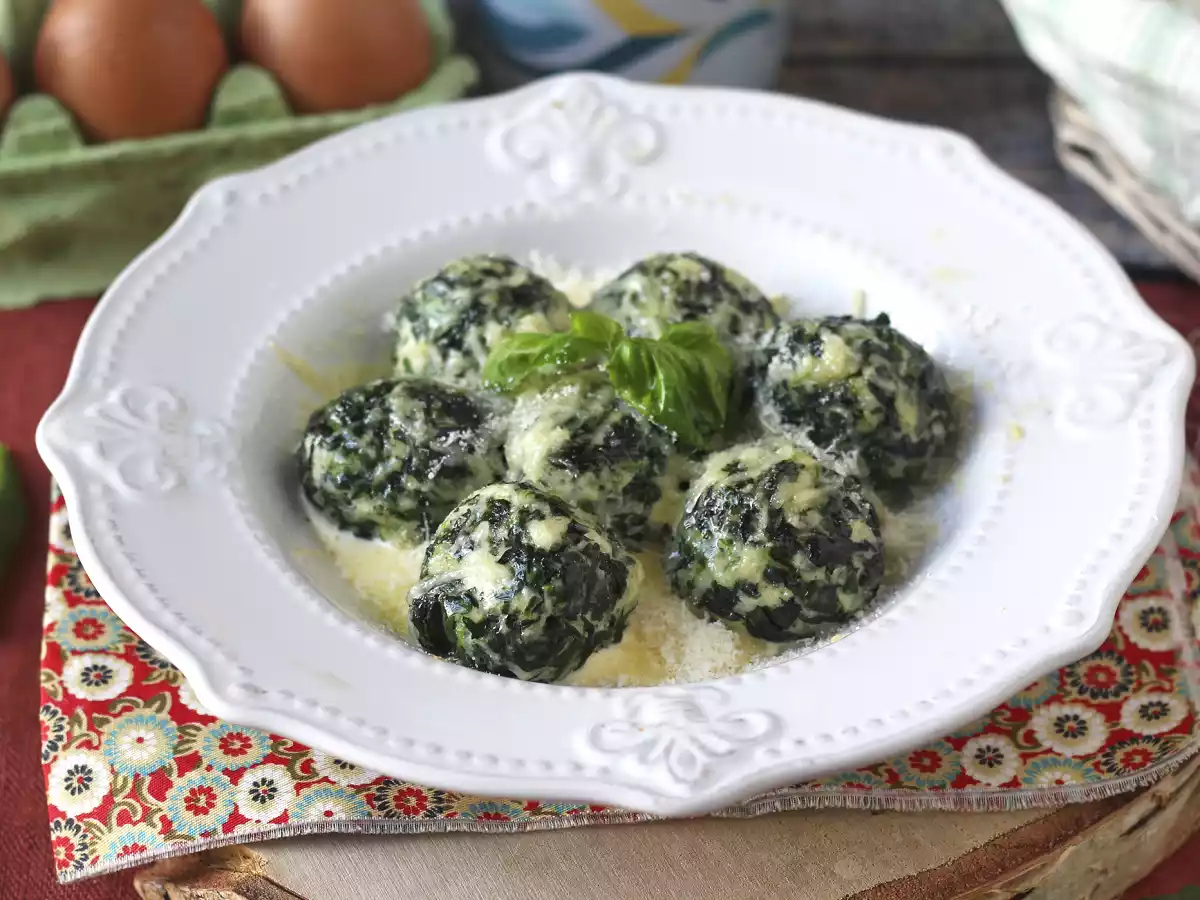 Špenát a ricotta malfatti, snadný recept na domácí těstoviny bez hnětení - foto 2