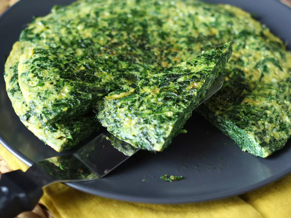 Špenátová frittata – snadný a chutný vegetariánský hlavní chod - foto 4