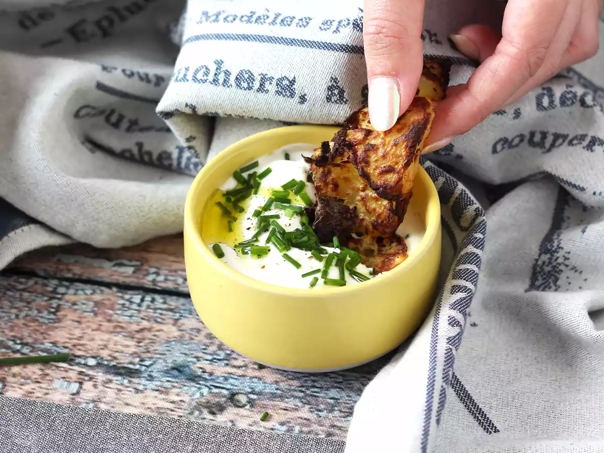 Šťouchané brambory v Air Fryer, ultra křupavá příloha! - foto 4