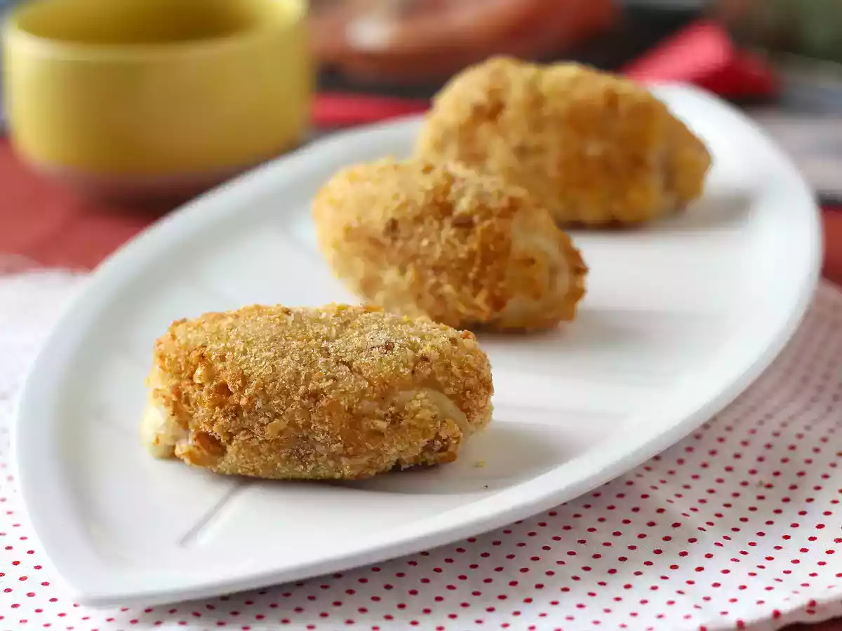 Šunkové krokety v Air Fryer: málo oleje, ale křupavé jako vždy!