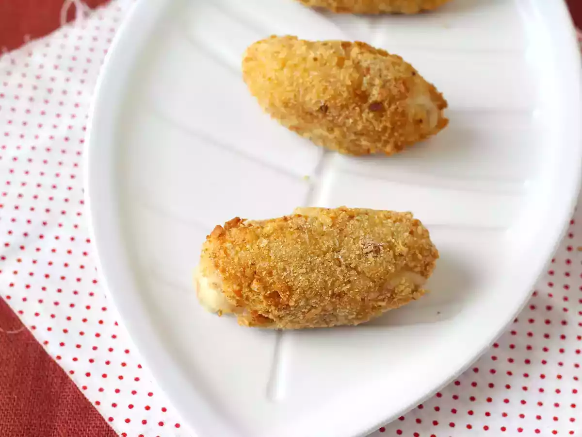 Šunkové krokety v Air Fryer: málo oleje, ale křupavé jako vždy! - foto 4