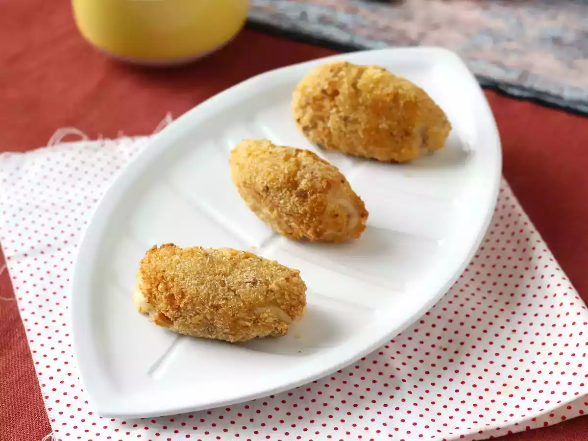 Šunkové krokety v Air Fryer: málo oleje, ale křupavé jako vždy! - foto 5