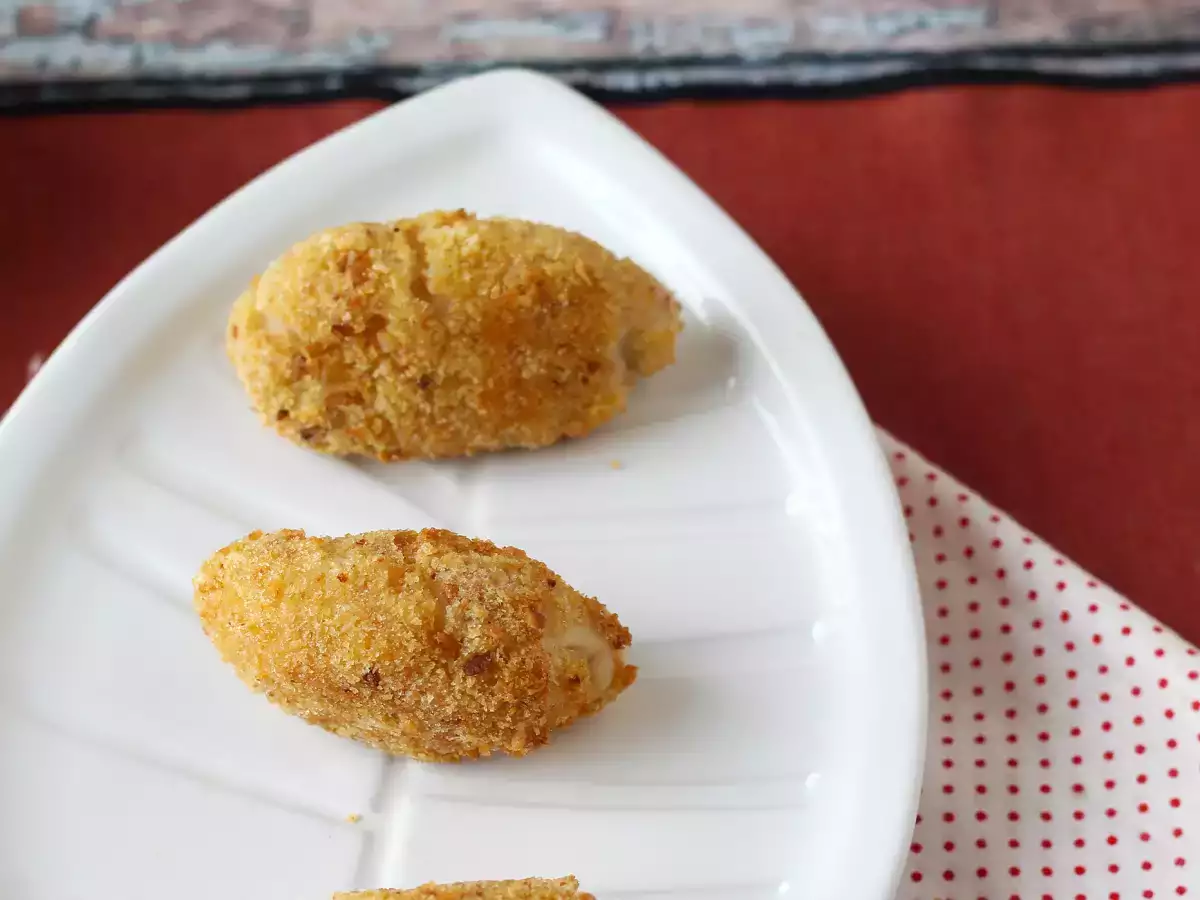 Šunkové krokety v horkovzdušné fritéze: méně oleje, ale stále krásně křupavé! - foto 3