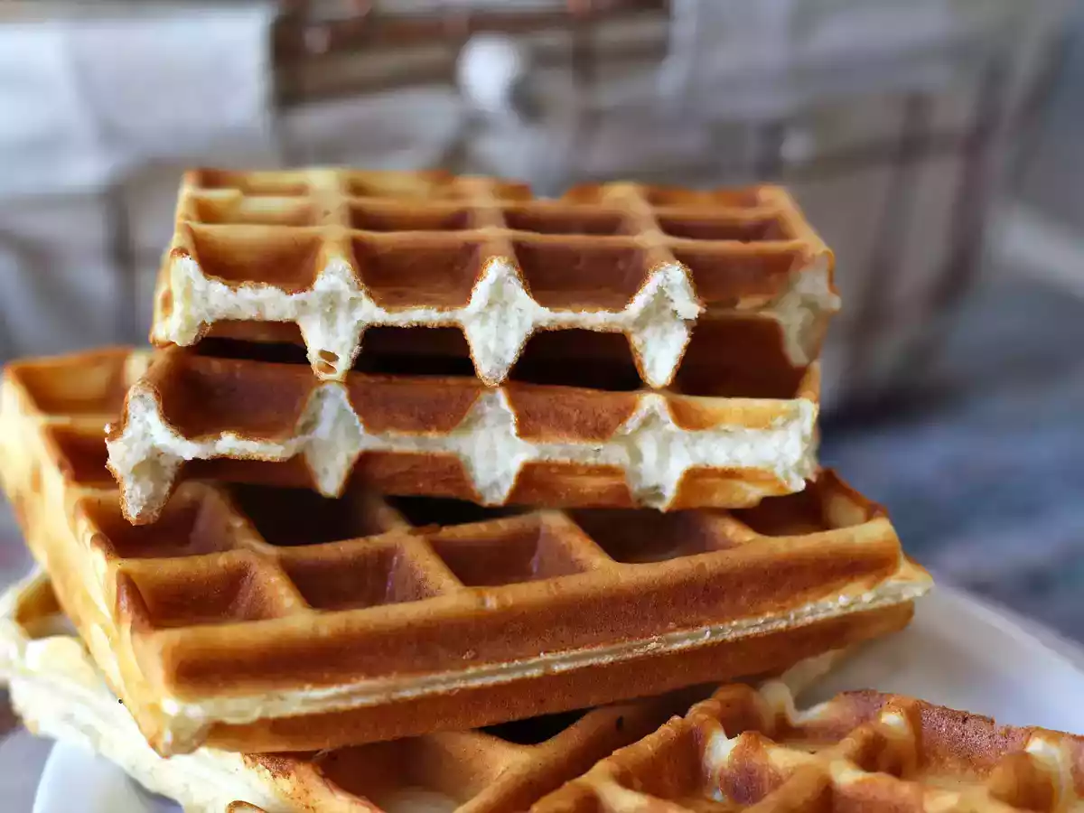 Super proteinové vafle se syrovátkou