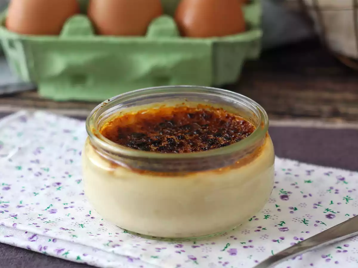 Super snadné crème brûlées s fritézou na vzduchu! - foto 3