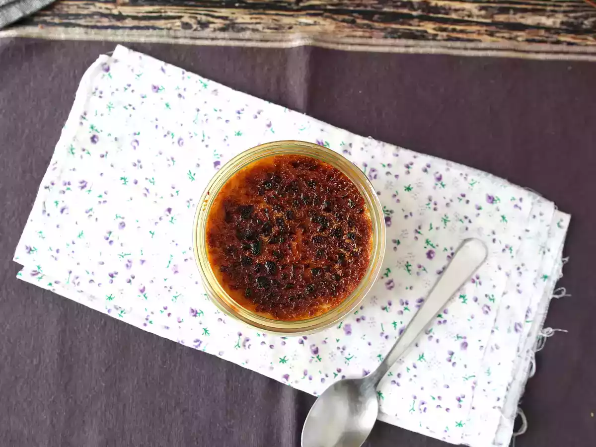 Super snadné crème brûlées s fritézou na vzduchu! - foto 4