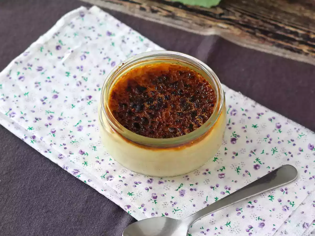 Super snadné crème brûlées s fritézou na vzduchu! - foto 5