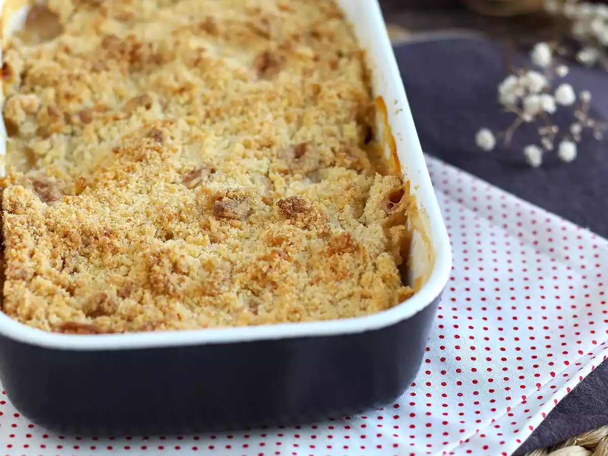 Super snadný jablečný crumble - foto 5
