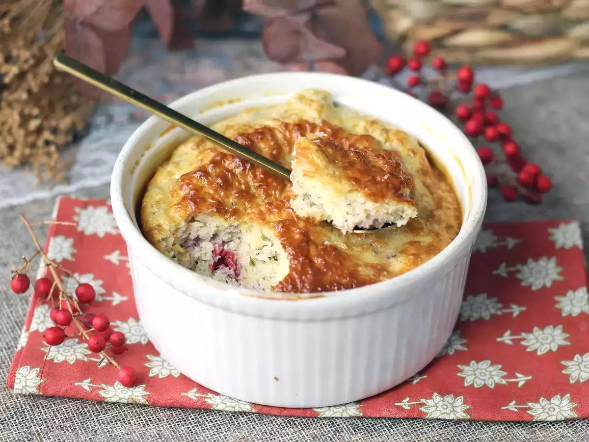 Superjednoduchý proteinový koláč z červeného ovoce - foto 2