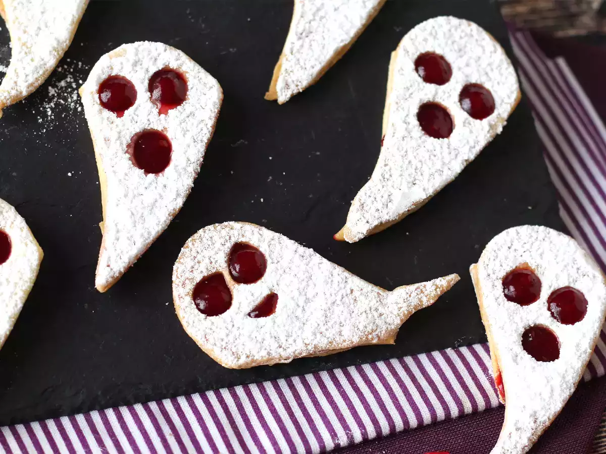 Sušenky s duchy: nejjednodušší a nejzábavnější halloweenský recept pro děti