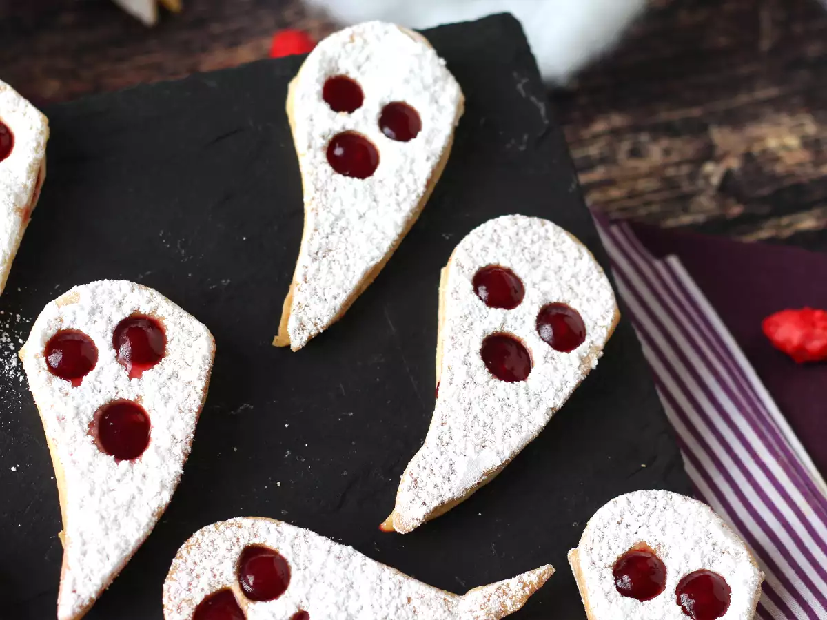 Sušenky s duchy: nejjednodušší a nejzábavnější halloweenský recept pro děti - foto 3