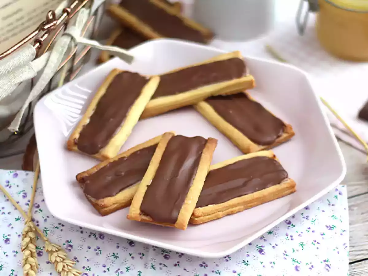 Sušenky Twix s karamelem a mléčnou čokoládou - foto 2