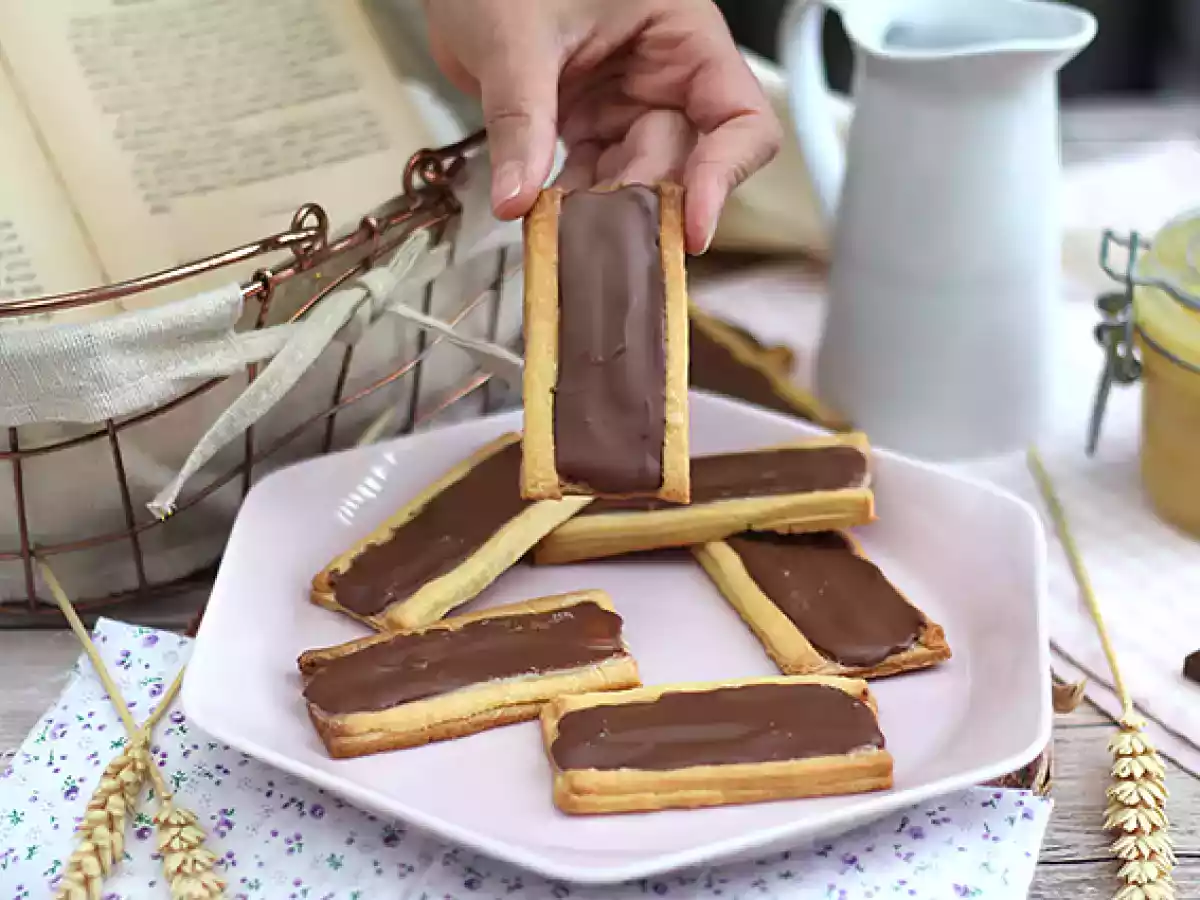 Sušenky Twix s karamelem a mléčnou čokoládou - foto 3