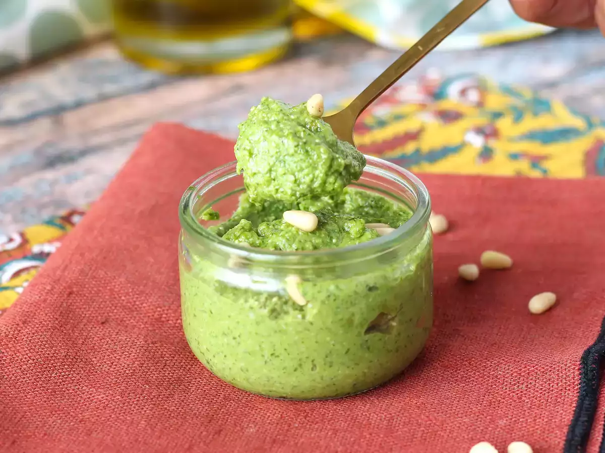 Svěží a krémové rukolové pesto za 5 minut - foto 5