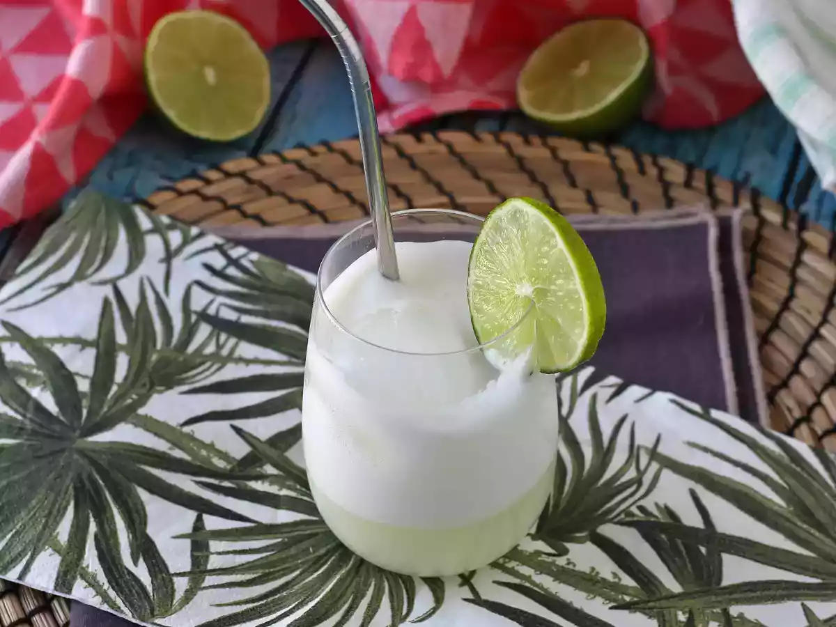 Švýcarská limonáda s kondenzovaným mlékem - foto 3
