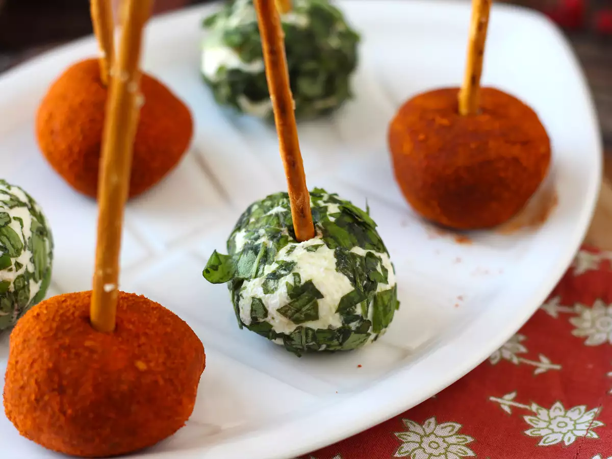 Sýrové kuličky na aperitiv - foto 3