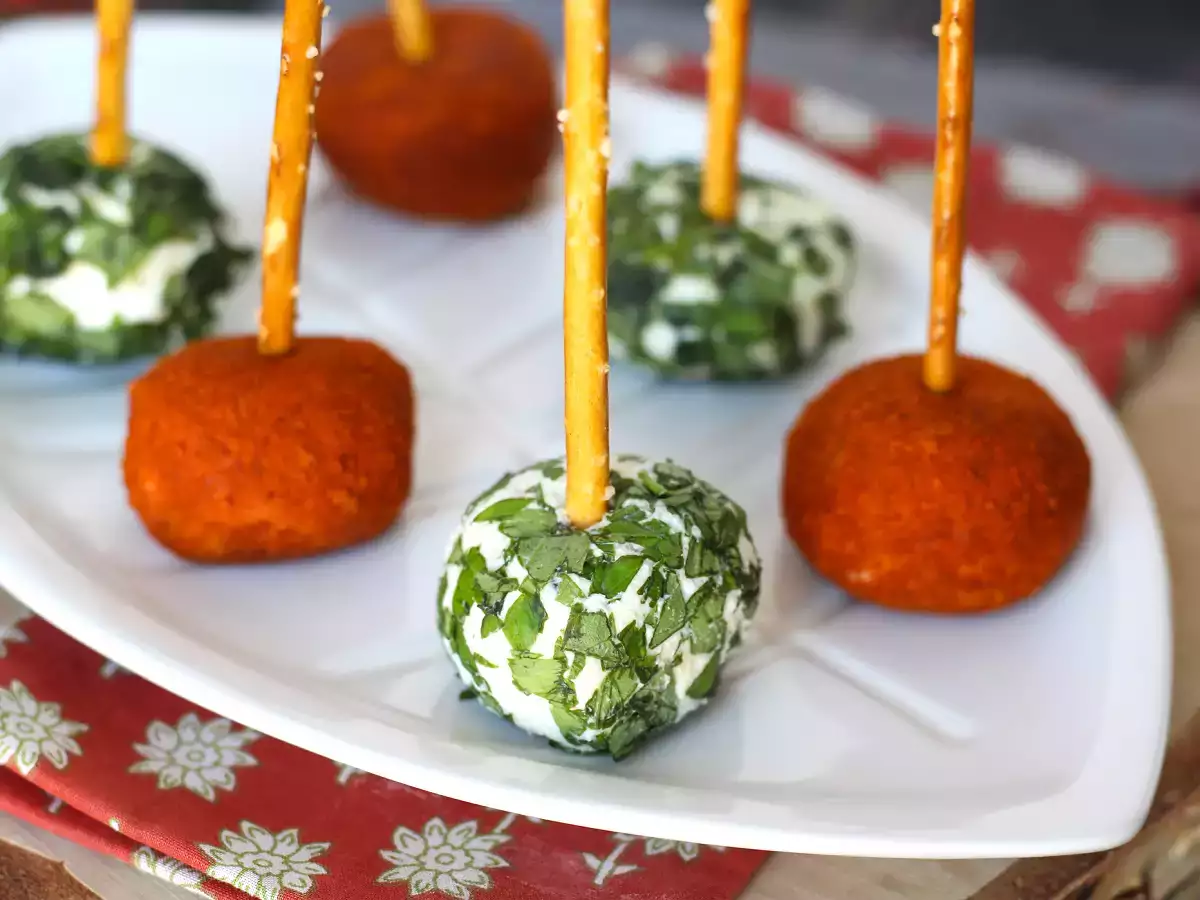 Sýrové kuličky na aperitiv - foto 5