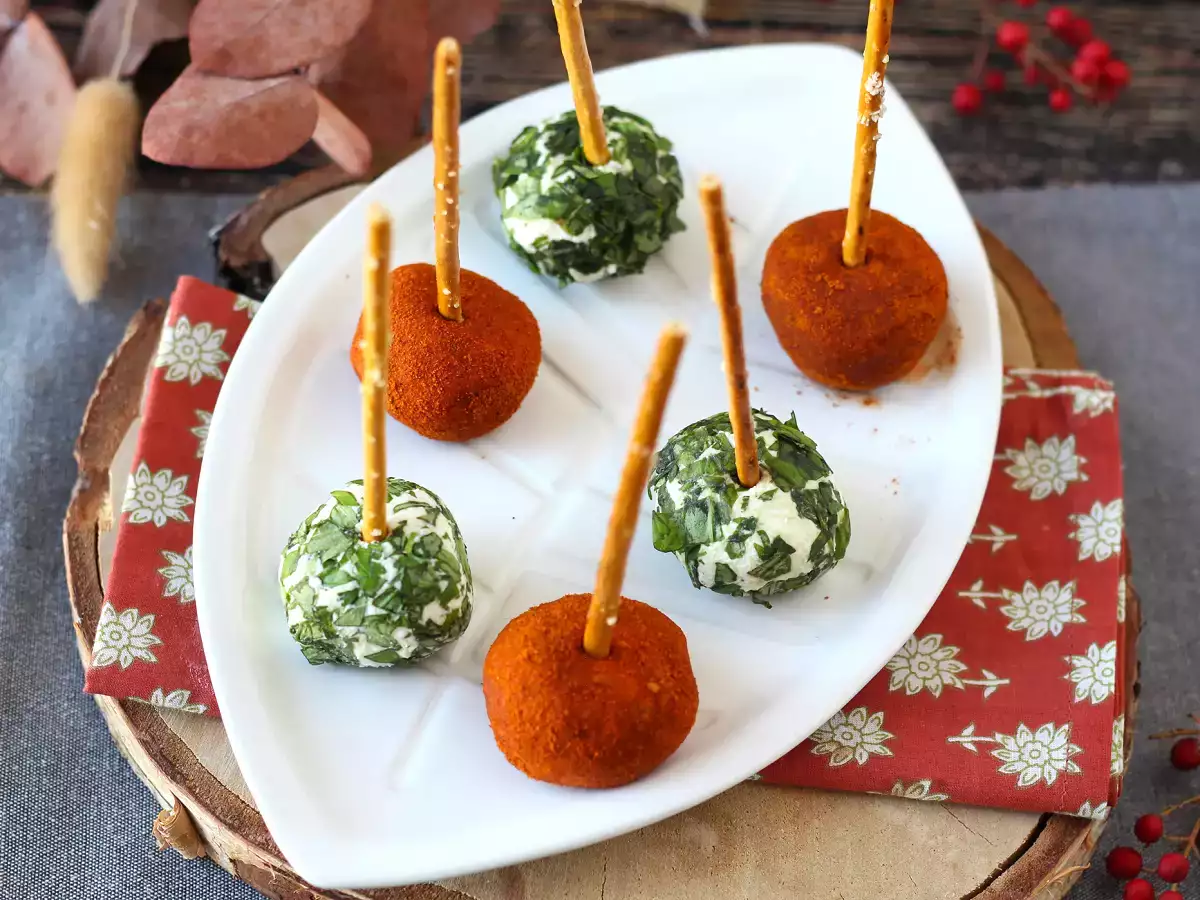 Sýrové kuličky na aperitiv - foto 7