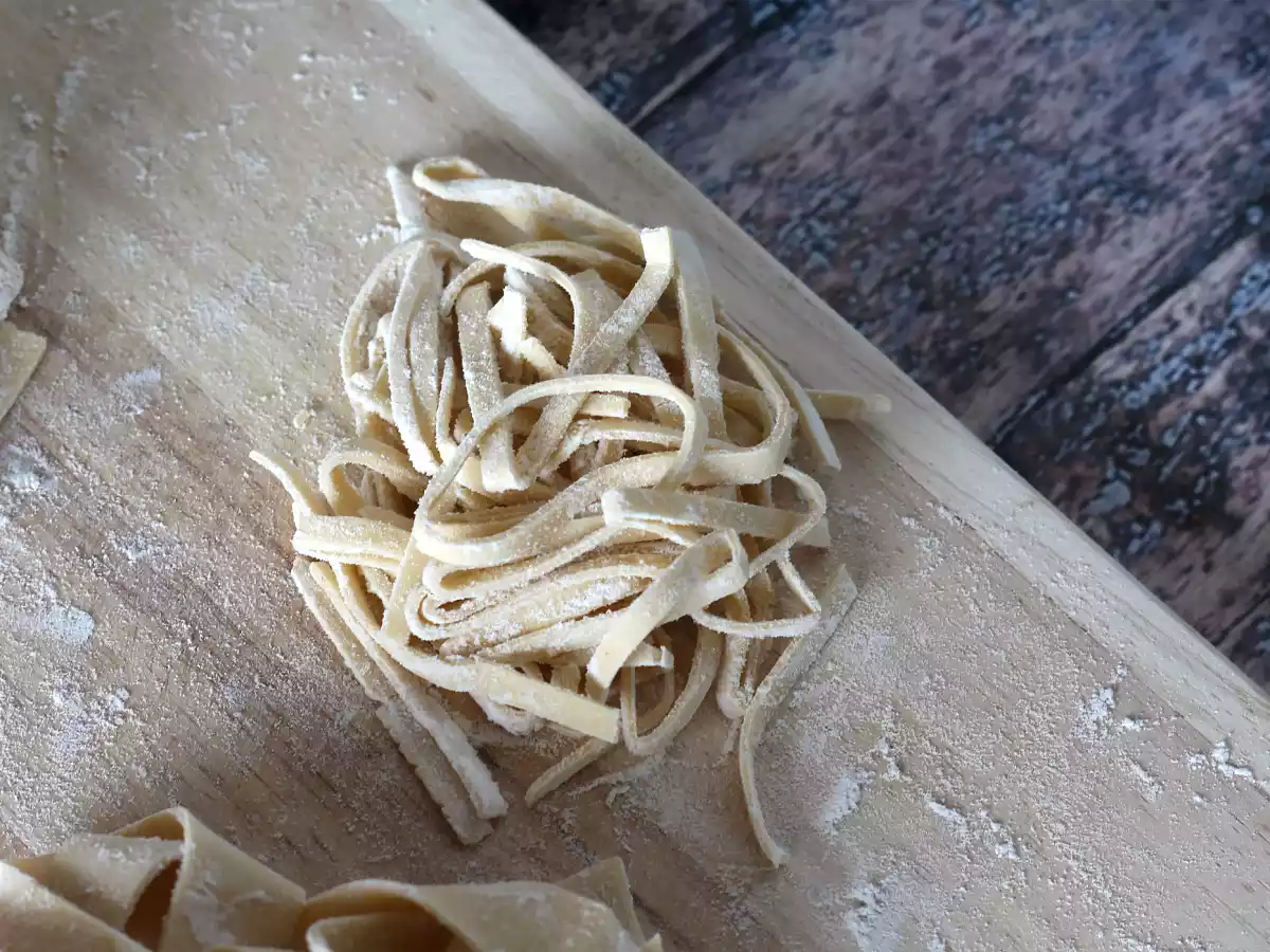 Tagliolini, postup jejich domácí přípravy krok za krokem - foto 2